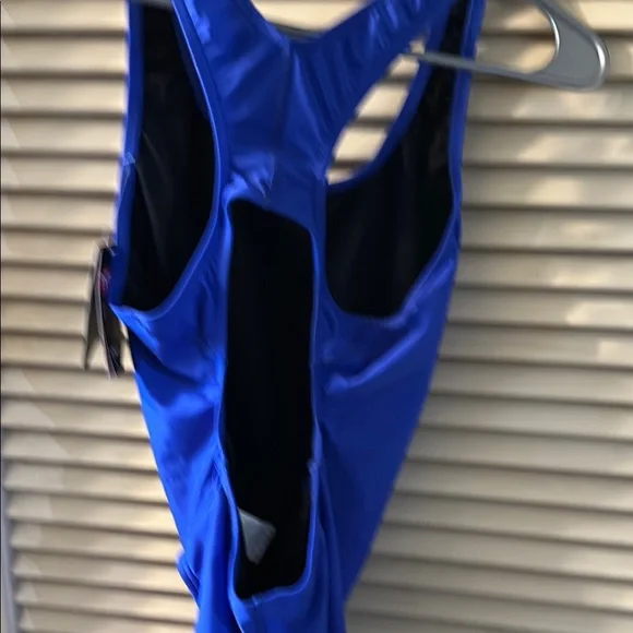 TYR Vibrant Blue Athletic  Swimsuit NWT - Picture 4 of 6